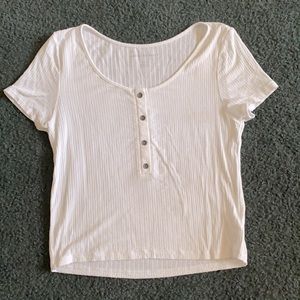 White American Eagle top. Size small